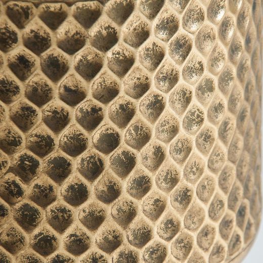 IJzeren plantenbak 28x28x55 cm