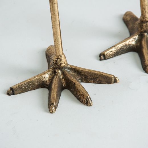 IJzeren plantenbak 28x28x55 cm