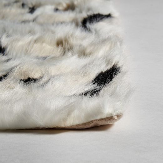 Blanket White / Black, 130x170x1cm