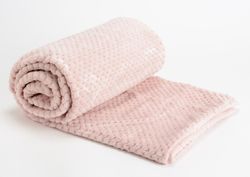 Pink Checkerboard Blanket 170 x 130 cm