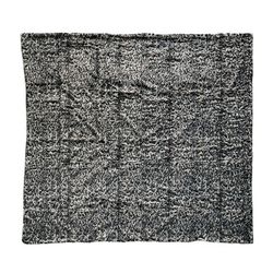 Λευκή κουβέρτα λεοπάρ, 200x220x1cm