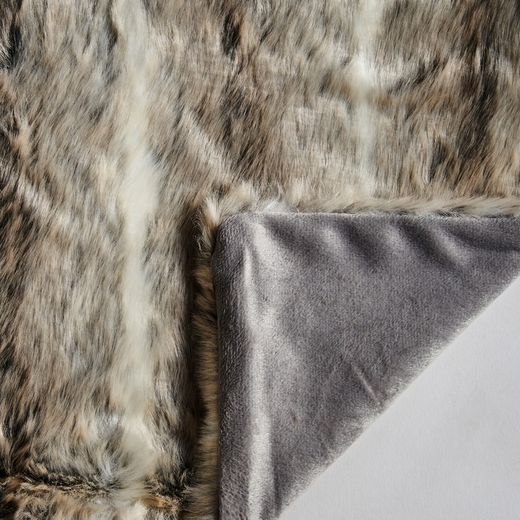 Kocyk Szary Wilk, 130x170x1cm