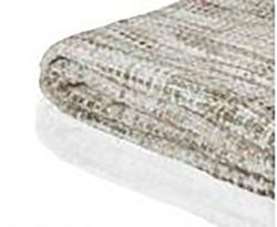 Blanket for beige checkered sofa, 125x150 cm
