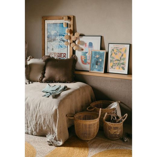 Black Aluminum Wall Picture Frame, 12" x 16" x 0.75" | Abstract