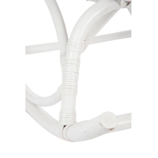 White Wicker Rocking Chair, 110x61x91cm