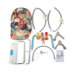 Κουνιστή καρέκλα μωρού από πολυαιθυλένιο σε πολύχρωμο, 49x46x65 cm | Rockers