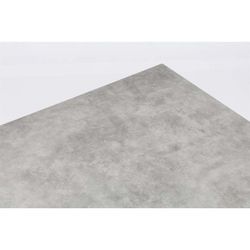 Table haute de jardin en aluminium blanc et gris, 130 x 70 x 106 cm | Méridien