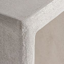 Beistelltisch aus Mangoholz in Off-White, 48 x 38 x 48 cm | Arnsberg