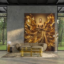 Steel Side Table Coen White/Black, Ø50x45cm