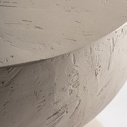 Mesa auxiliar de arcilla en natural 45 x 45 x 45 cm | Kotka
