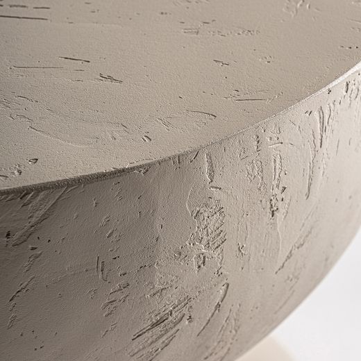Mesa auxiliar de arcilla en natural 45 x 45 x 45 cm | Kotka