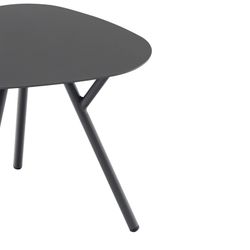 Havebord i antracit i aluminium, 50 x 50 x 50 cm | Galt