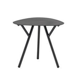 Havebord i antracit i aluminium, 50 x 50 x 50 cm | Galt