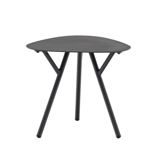 Havebord i antracit i aluminium, 50 x 50 x 50 cm | Galt