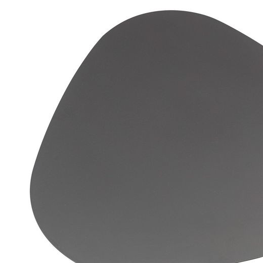 Havebord i antracit i aluminium, 50 x 50 x 50 cm | Galt