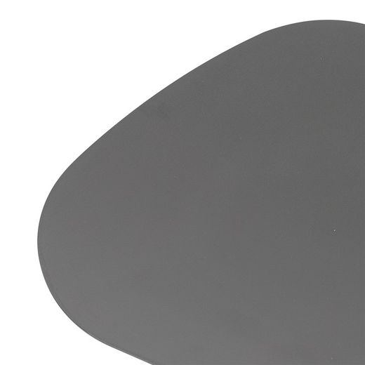 Havebord i antracit i aluminium, 50 x 50 x 50 cm | Galt