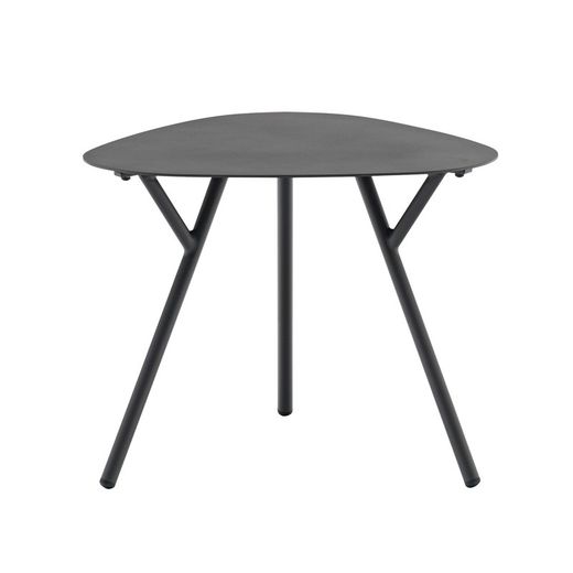 Havebord i antracit i aluminium, 60 x 60 x 45 cm | Galt