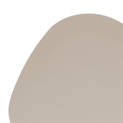 Trädgårdsbord i taupe, 50 x 50 x 50 cm | Galt