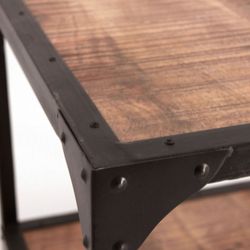 Wooden side table, 60x60x60 cm