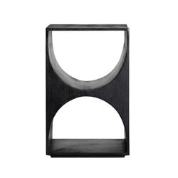 Table d'appoint en manguier noir, 35 x 30 x 55 cm | Kirila