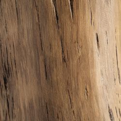 Mesa auxiliar de madera de suar en natural, 29 x 33 x 43 cm | Obernai