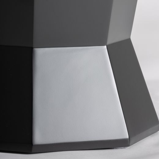 Mesa auxiliar de madera en negro, 40 x 40 x 45 cm | Friesach