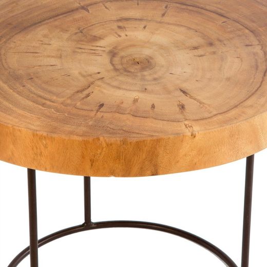 Ξύλινο τραπέζι, Ø50x38 εκ