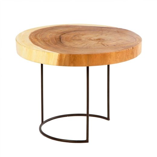 Ξύλινο τραπέζι, Ø50x38 εκ