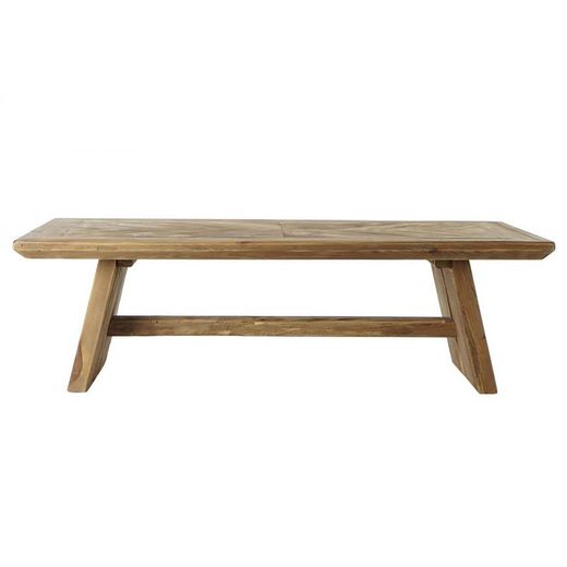 Bijzettafel van gerecycled hout, 130x70x40cm