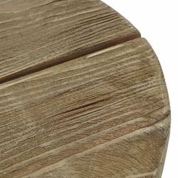 Mesa Lateral Madeira Reciclada, 139x59x35cm