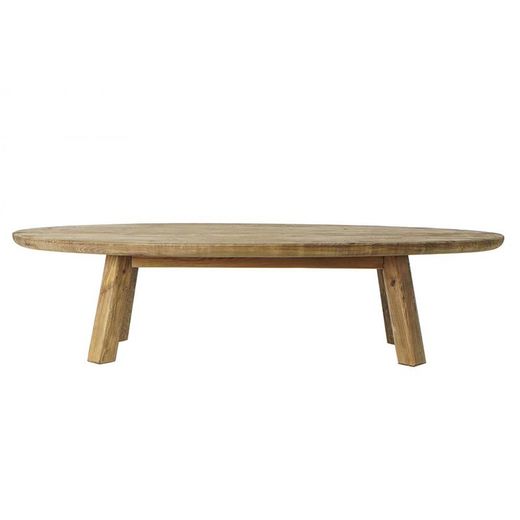 Table d'appoint en bois recyclé, 139x59x35cm