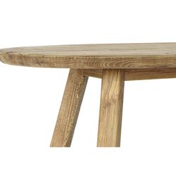 Mesa Lateral Madeira Reciclada, 139x59x35cm