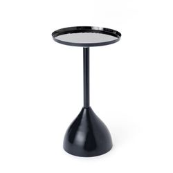Black metal side table, 35 x 35 x 70 cm | Resolution