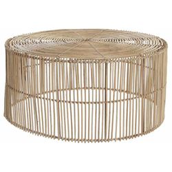 Rotan bijzettafel, Ø56x26cm