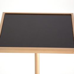 Frick ijzeren bijzettafel, 30x30x57 cm