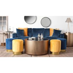 Frick ijzeren bijzettafel, 30x30x57 cm