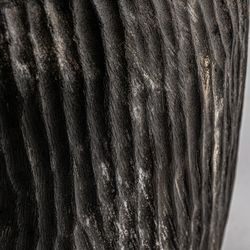 Tavolino Kepoi in legno naturale di suar, 45 x 45 x 48 cm