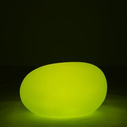 Table d'Appoint Led Lampe d'Extérieur Pierre Multicolore L, 80x61x46cm