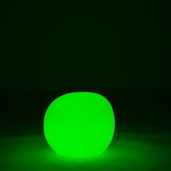 Side Table Led Outdoor Lamp Stone Multicolor S, 48x45x40cm