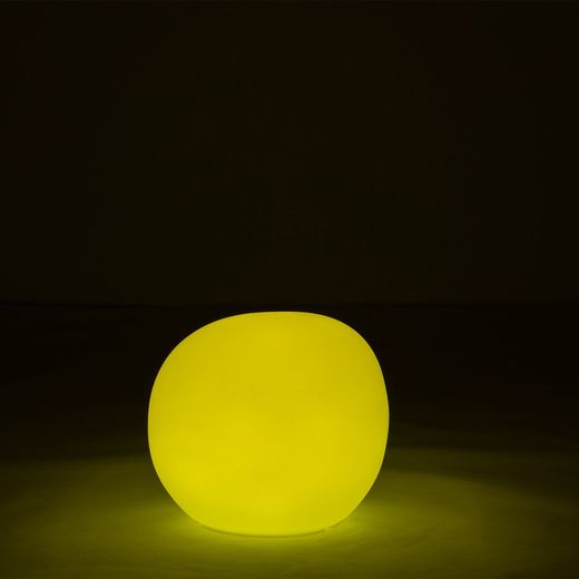 Side Table Led Outdoor Lamp Stone Multicolor S, 48x45x40cm