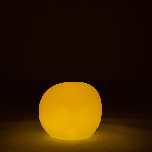 Side Table Led Outdoor Lamp Stone Multicolor S, 48x45x40cm