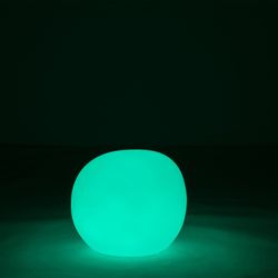 Side Table Led Outdoor Lamp Stone Multicolor S, 48x45x40cm