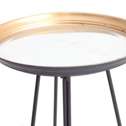 Orbey ijzeren bijzettafel 41x41x60 cm