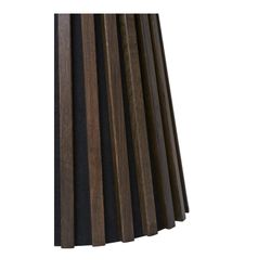 Round side table in smoked natural oak veneer, 40 x 40 x 50 cm | Osaka