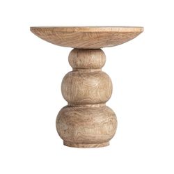 Rimini Beistelltisch aus natürlichem Mangoholz, 49 x 49 x 50 cm