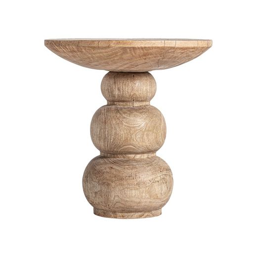 Rimini Beistelltisch aus natürlichem Mangoholz, 49 x 49 x 50 cm