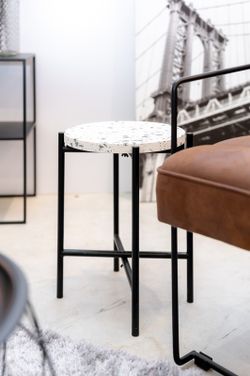 Terrazzo Side Table 43.5x43.5x50 cm.