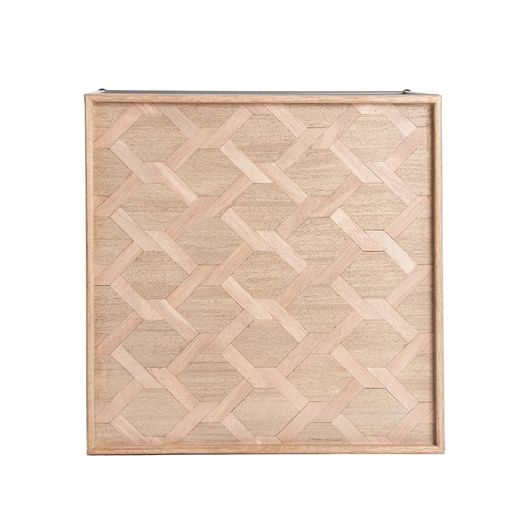 Mesa Auxiliar Madera de Abeto Vonitsa  60x60x60 cm