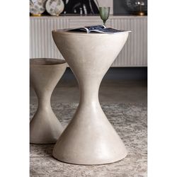 Telfs Cement Barbord i Natur, 57 x 57 x 93 cm