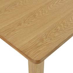 Mesa de jantar de cinza, 150x90x75cm